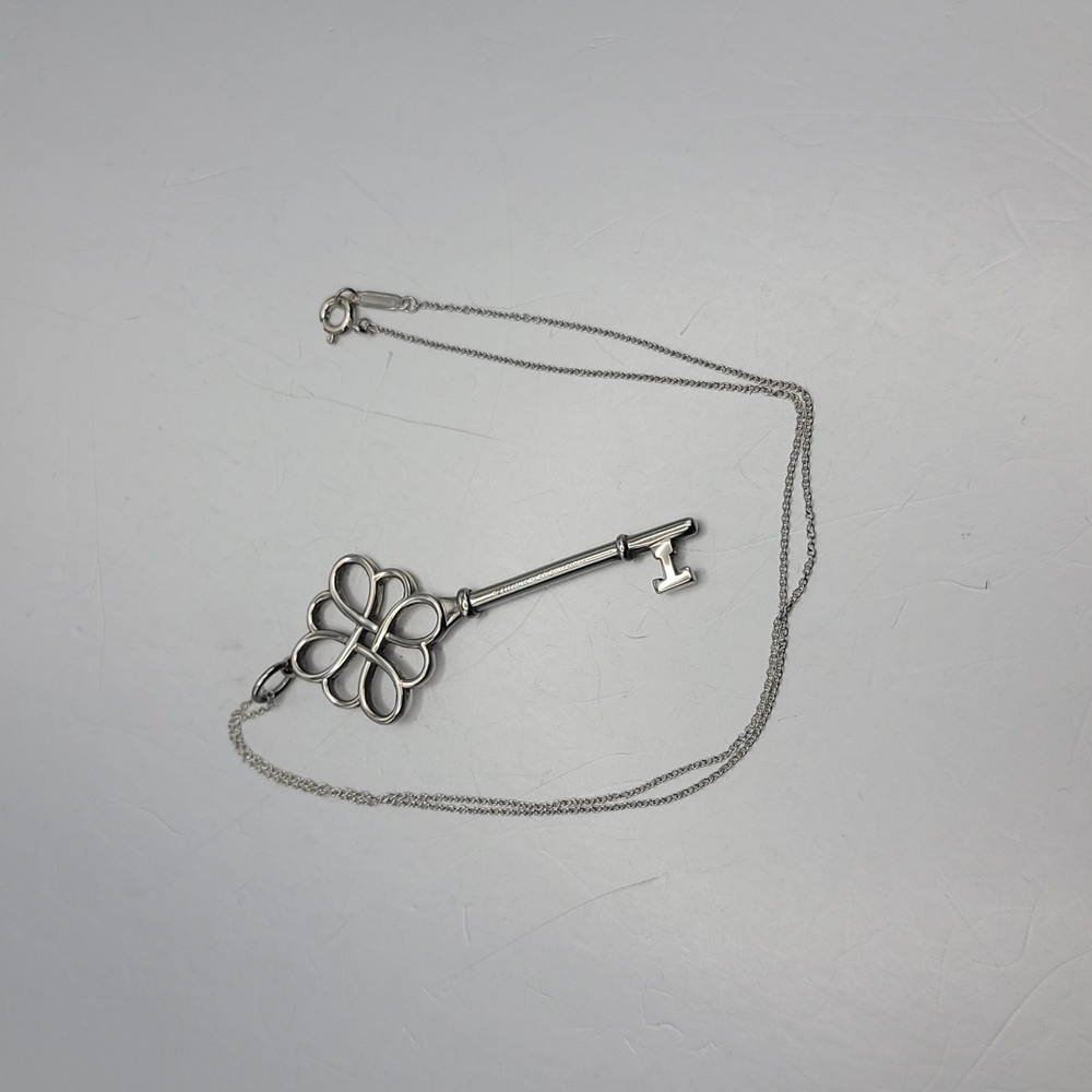 Tiffany & Co Knot Key Necklace - Picture 4 of 7